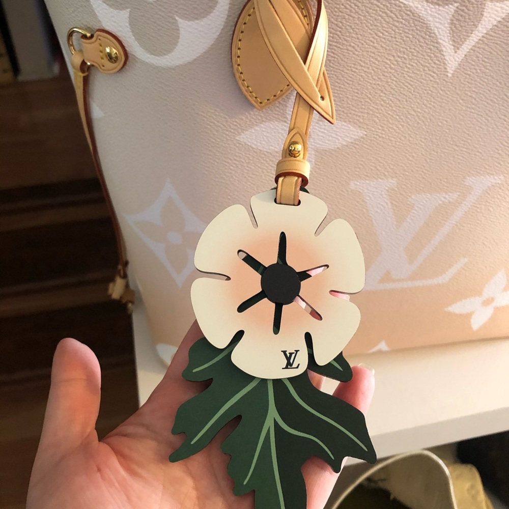 Louis Vuitton by the pool purse charm